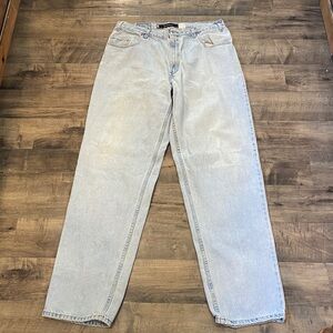 Vintage Levi’s Silver Tab Loose fit 38x 36 Light Wash